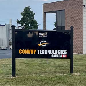 Convoy Technologies Sign Outside
