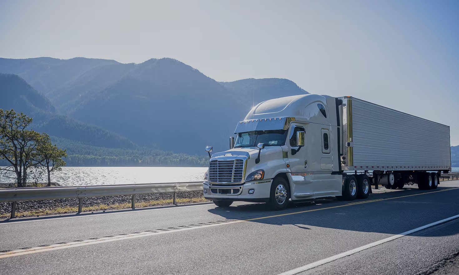 Semi-Truck Driving