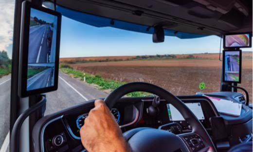 Driver Operating Commercial Vehicle